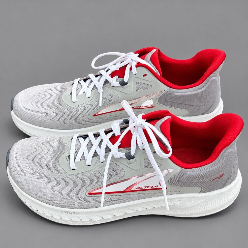 Altra Torin 7 Wide Shoes Mens Size 10 Gray Red Running AL0A82CD264-110 Athletic